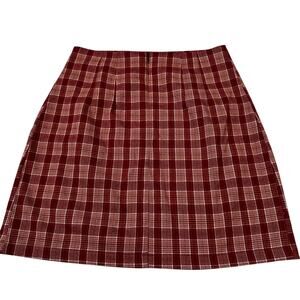 Brandy Melville Multicolor Plaid Mini Skirt Women's One Size | 37-4